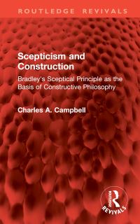 Book Cover for Scepticism and Construction by C A Campbell