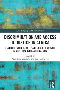 Book Cover for Discrimination and Access to Justice in Africa by Wellman Kondowe, Paul Svongoro