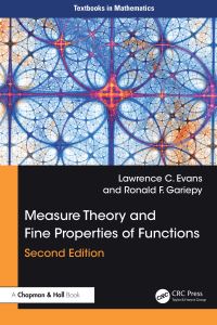 Book Cover for Measure Theory and Fine Properties of Functions by Lawrence C. Evans