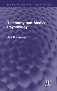 Book Cover for Telepathy and Medical Psychology by Jan Ehrenwald