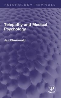 Book Cover for Telepathy and Medical Psychology by Jan Ehrenwald