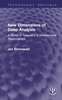 Book Cover for New Dimensions of Deep Analysis by Jan Ehrenwald