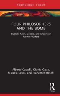 Book Cover for Four Philosophers and the Bomb by Alberto Castelli, Giunia Gatta, Micaela Latini, Francesco Raschi