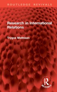 Book Cover for Research in International Relations by Trygve Mathisen