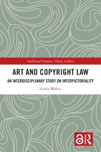 Book Cover for Art and Copyright Law by Giulia Walter