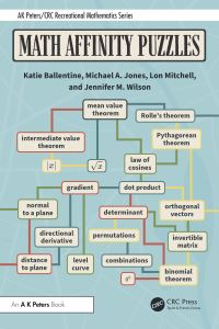 Book Cover for Math Affinity Puzzles by Katie Ballentine, Michael A Jones, Lon Mitchell, Jennifer Mia Wilson