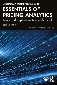 Book Cover for Essentials of Pricing Analytics by Erik Haugom, Per Kristian Alnes