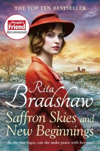 Book Cover for Saffron Skies and New Beginnings by Rita Bradshaw