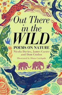 Book Cover for Out There in the Wild by Nicola Davies, James Carter, Dom Conlon
