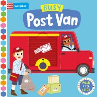 Book Cover for Busy Post Van by Louise Forshaw