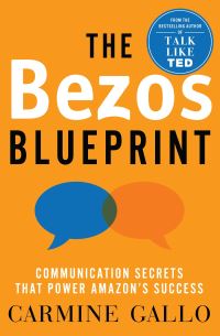 Book Cover for The Bezos Blueprint by Carmine Gallo