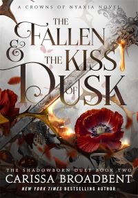Book Cover for The Fallen and the Kiss of Dusk by Carissa Broadbent