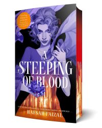 Book Cover for A Steeping of Blood by Hafsah Faizal