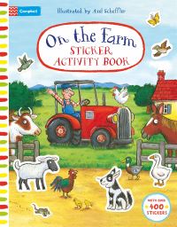 Book Cover for On The Farm Sticker Activity Book by Campbell Books