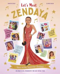 Book Cover for Let's Meet Zendaya by Claire Baker