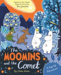 Book Cover for The Moomins and the Comet by Elena Selena