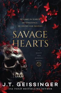 Book Cover for Savage Hearts by J T Geissinger