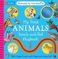 Book Cover for My First Animals Touch-and-Feel Playbook by Campbell Books