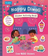 Book Cover for Happy Diwali Sticker Activity Book by Campbell Books