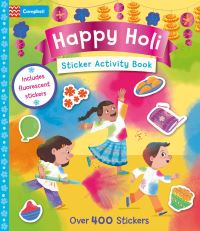 Book Cover for Happy Holi Sticker Activity Book by Campbell Books