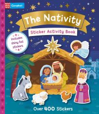 Book Cover for The Nativity Sticker Activity Book by Campbell Books