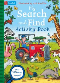 Book Cover for My Search and Find Activity Book by Campbell Books