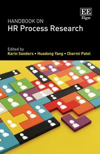 Book Cover for Handbook on HR Process Research by Karin Sanders, Huadong Yang, Charmi Patel