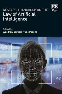 Book Cover for Research Handbook on the Law of Artificial Intelligence by Woodrow Barfield, Ugo Pagallo