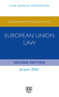 Book Cover for Advanced Introduction to European Union Law by Jacques Ziller