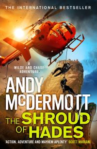 Book Cover for The Shroud of Hades by Andy McDermott