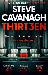 Book Cover for Th1rt3en by Steve Cavanagh