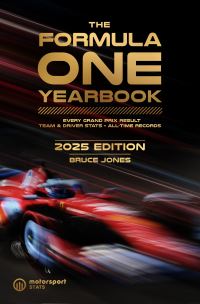 Book Cover for The Formula One Yearbook 2025 by Bruce Jones