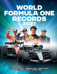 Book Cover for World Formula One Records 2027 by Bruce Jones