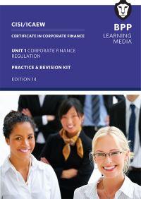 Book Cover for CISI Certificate in Corporate Finance - Regulation V18 by BPP Learning Media