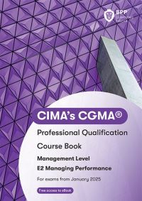 Book Cover for CIMA E2 Managing Performance by BPP Learning Media