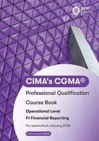 Book Cover for CIMA F1 Financial Reporting by BPP Learning Media