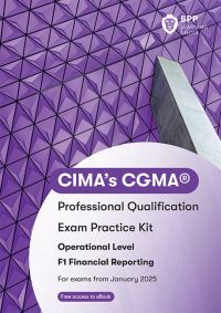 Book Cover for CIMA F1 Financial Reporting by BPP Learning Media