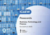 Book Cover for ICAEW Business, Technology and Finance by BPP Learning Media