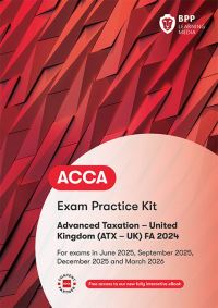 Book Cover for ACCA Advanced Taxation FA2024 by BPP Learning Media