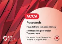 Book Cover for FIA Recording Financial Transactions FA1 by BPP Learning Media
