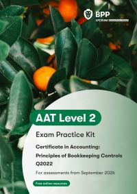 Book Cover for AAT Principles of Bookkeeping Controls by BPP Learning Media