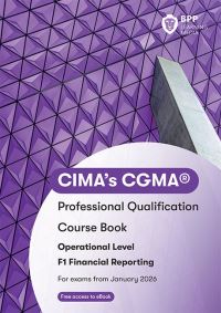 Book Cover for CIMA F1 Financial Reporting by BPP Learning Media