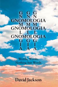 Book Cover for Gnomologia by David Jackson