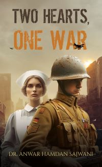 Book Cover for Two Hearts, One War by Anwar Hamdan Sajwani