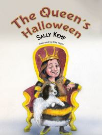 Book Cover for The Queen's Halloween by Sally Kemp