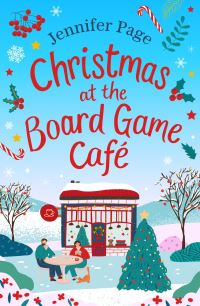 Book Cover for Christmas at the Board Game Café by Jennifer Page