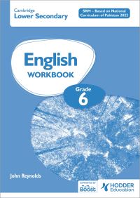 Book Cover for Cambridge Lower Secondary English Workbook Grade 6 SRM - Based on National Curriculum of Pakistan 2022 by John Reynolds