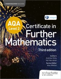 Book Cover for AQA Level 2 Certificate in Further Mathematics by Andrew Ginty, Val Hanrahan, David Pritchard
