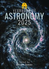 Book Cover for Yearbook of Astronomy 2025 by Brian Jones