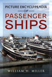 Book Cover for Picture Encyclopedia of Passenger Ships 1955 by William H Miller